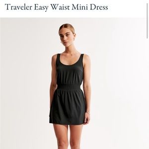 Traveler Easy Waist Mini Dress / Black XL